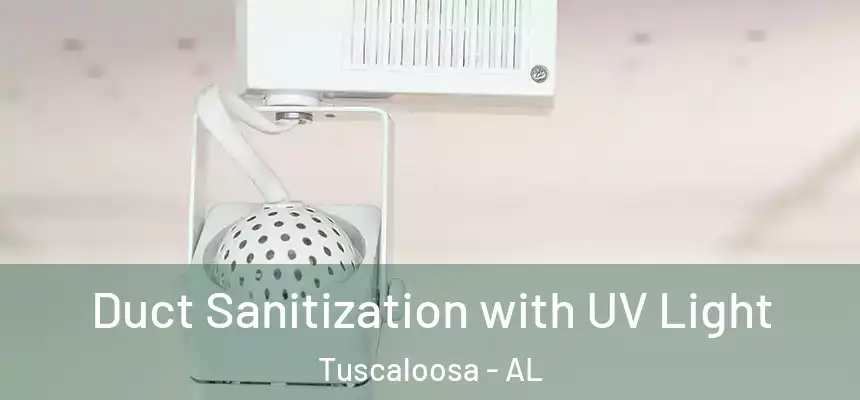 Duct Sanitization with UV Light Tuscaloosa - AL